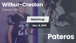 Matchup: Wilbur-Creston vs. Pateros  2019