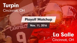 Matchup: Turpin  vs. La Salle  2016