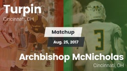 Matchup: Turpin  vs. Archbishop McNicholas  2017