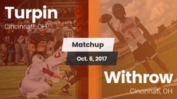 Matchup: Turpin  vs. Withrow  2017