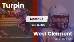 Matchup: Turpin  vs. West Clermont  2017