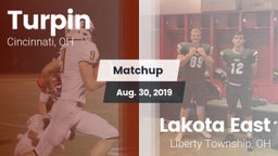 Matchup: Turpin  vs. Lakota East  2019