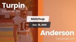 Matchup: Turpin  vs. Anderson  2019