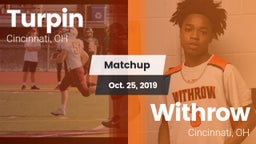 Matchup: Turpin  vs. Withrow  2019