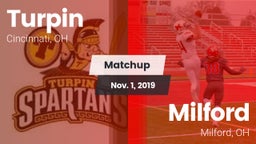 Matchup: Turpin  vs. Milford  2019