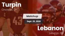 Matchup: Turpin  vs. Lebanon   2020