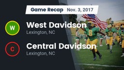 Recap: West Davidson  vs. Central Davidson  2017