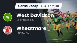 Recap: West Davidson  vs. Wheatmore  2018