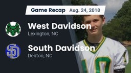 Recap: West Davidson  vs. South Davidson  2018