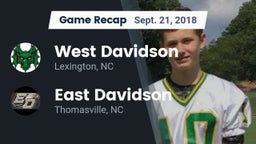 Recap: West Davidson  vs. East Davidson  2018
