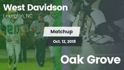 Matchup: West Davidson High vs. Oak Grove 2018