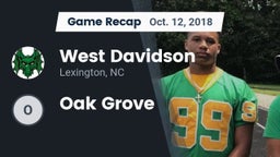 Recap: West Davidson  vs. Oak Grove 2018