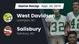 Recap: West Davidson  vs. Salisbury  2019