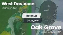 Matchup: West Davidson High vs. Oak Grove  2019
