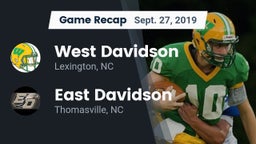 Recap: West Davidson  vs. East Davidson  2019