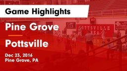 Pine Grove  vs Pottsville  Game Highlights - Dec 23, 2016
