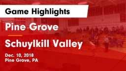 Pine Grove  vs Schuylkill Valley  Game Highlights - Dec. 10, 2018
