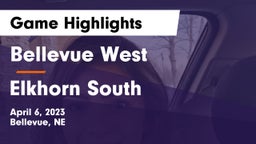 Bellevue West  vs Elkhorn South  Game Highlights - April 6, 2023
