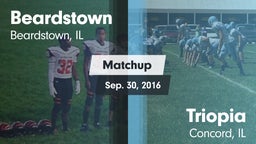 Matchup: Beardstown High vs. Triopia  2016