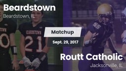 Matchup: Beardstown High vs. Routt Catholic  2017