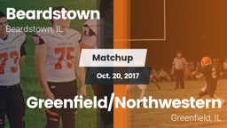 Matchup: Beardstown High vs. Greenfield/Northwestern  2017