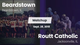 Matchup: Beardstown High vs. Routt Catholic  2018