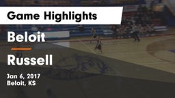 Beloit  vs Russell  Game Highlights - Jan 6, 2017