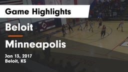 Beloit  vs Minneapolis  Game Highlights - Jan 13, 2017