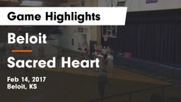 Beloit  vs Sacred Heart  Game Highlights - Feb 14, 2017