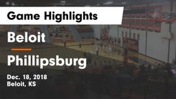 Beloit  vs Phillipsburg  Game Highlights - Dec. 18, 2018