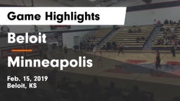 Beloit  vs Minneapolis  Game Highlights - Feb. 15, 2019