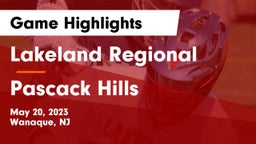 Lakeland Regional  vs Pascack Hills  Game Highlights - May 20, 2023