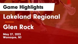 Lakeland Regional  vs Glen Rock  Game Highlights - May 27, 2023