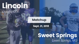 Matchup: Lincoln vs. Sweet Springs  2018