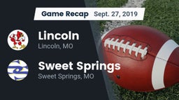 Recap: Lincoln  vs. Sweet Springs  2019