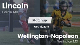 Matchup: Lincoln vs. Wellington-Napoleon  2019