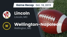 Recap: Lincoln  vs. Wellington-Napoleon  2019