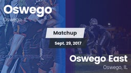 Matchup: Oswego  vs. Oswego East  2017