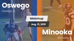 Matchup: Oswego  vs. Minooka  2018