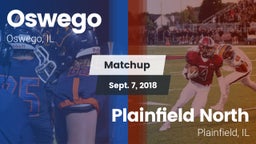 Matchup: Oswego  vs. Plainfield North  2018
