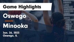 Oswego  vs Minooka  Game Highlights - Jan. 26, 2023