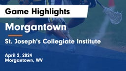 Morgantown  vs St. Joseph's Collegiate Institute Game Highlights - April 2, 2024