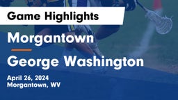 Morgantown  vs George Washington  Game Highlights - April 26, 2024