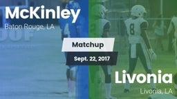 Matchup: McKinley  vs. Livonia  2017