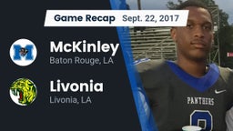 Recap: McKinley  vs. Livonia  2017