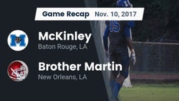 Recap: McKinley  vs. Brother Martin  2017