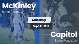 Matchup: McKinley  vs. Capitol  2019