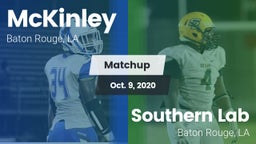 Matchup: McKinley  vs. Southern Lab  2020