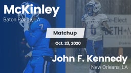 Matchup: McKinley  vs. John F. Kennedy  2020