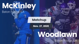 Matchup: McKinley  vs. Woodlawn  2020
